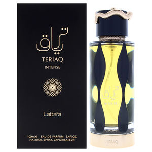 Teriaq Intense by Lattafa for Men - 3.4 oz EDP Spray